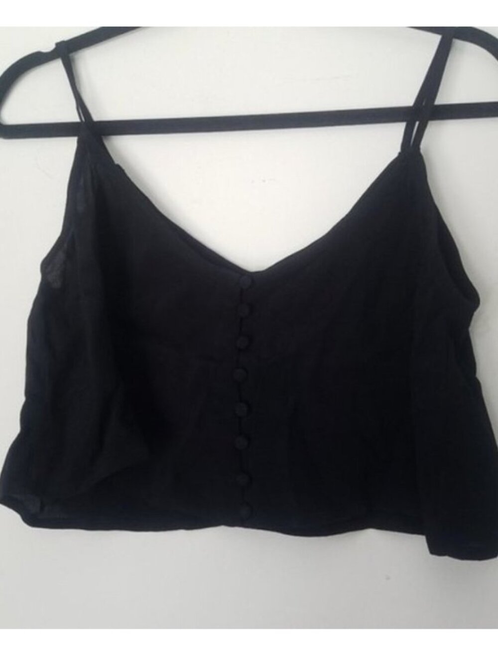 🔴Black Crop Top